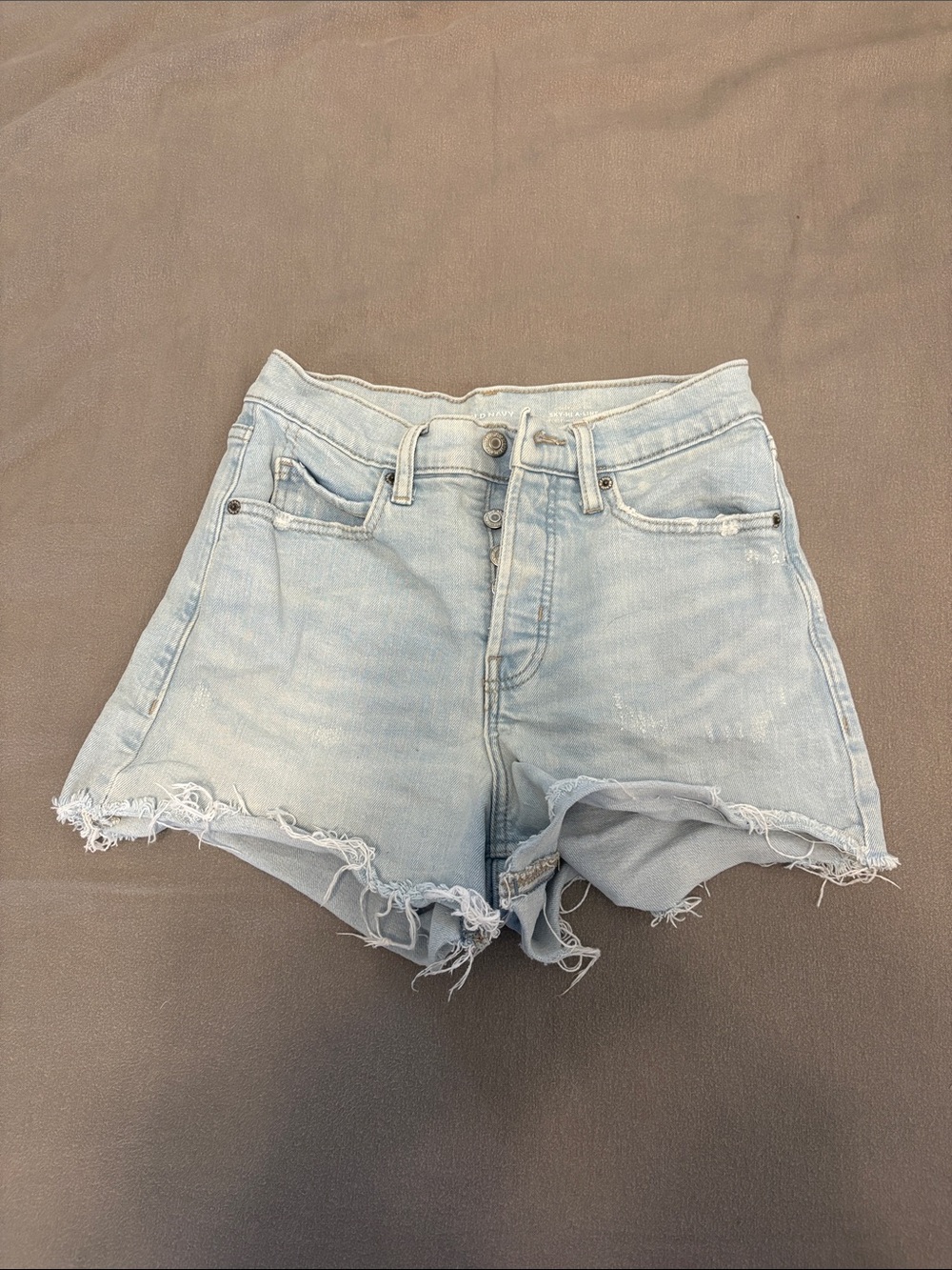Old Navy Sky-Hi A-Line Jean Shorts